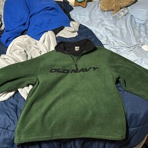 vintage old navy quarter zip sweater